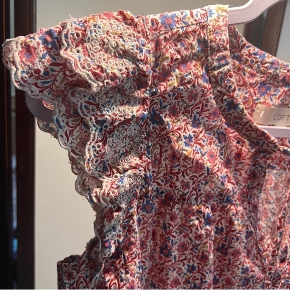 BOHEMIAN Ruffled Sleeved Top - Picture 2 of 7